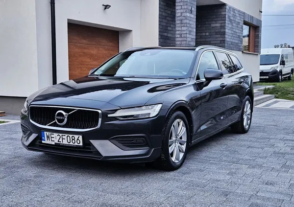 kujawsko-pomorskie Volvo V60 cena 83900 przebieg: 212000, rok produkcji 2020 z Poddębice